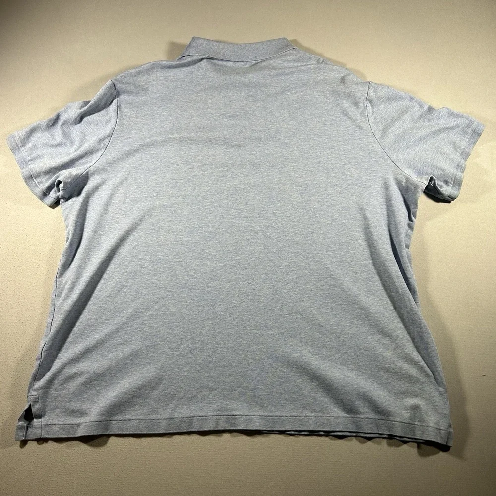 Mens Polo Ralph Lauren Classic Fit‎ Polo Shirt Blue XXL Cotton Logo